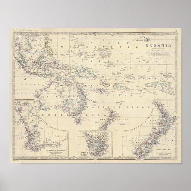 Póster Oceanía (Frente)