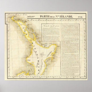 Póster Oceanía de Nueva Zelandia no 59