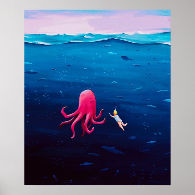 Póster Océano (Frente)