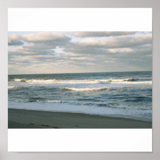 Póster Océano Atlántico, NC