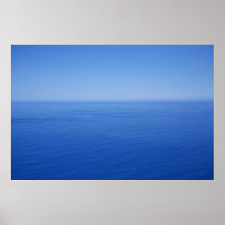 Póster Océano azul