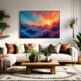 Póster Océano del cielo