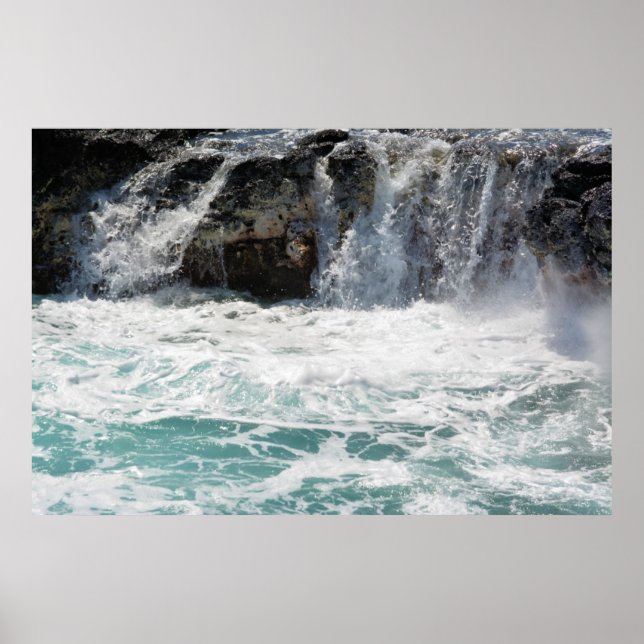 Póster Océano en la bocanada (Frente)