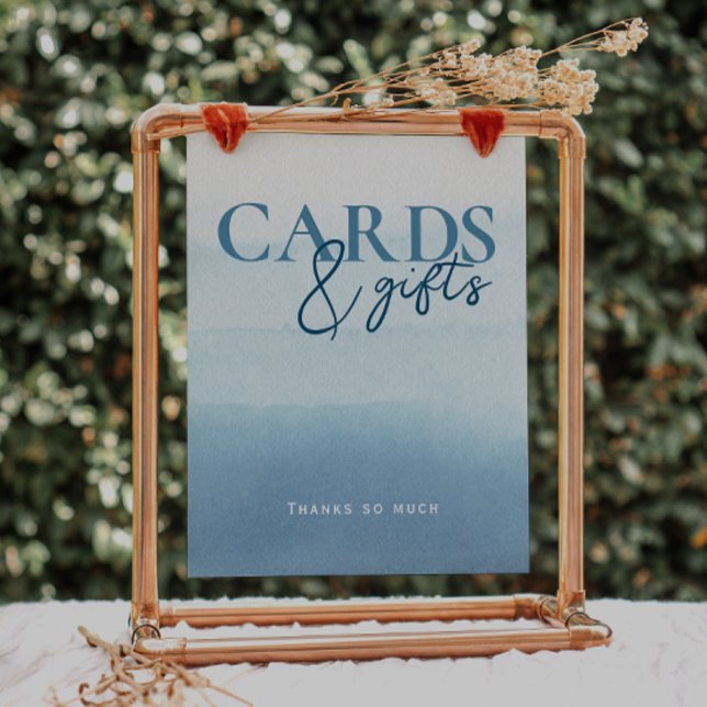 Póster Océano moderno`Tarjetas Baby Shower acuarelas y re (Subido por el creador)