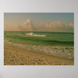 Póster Océano por la mañana