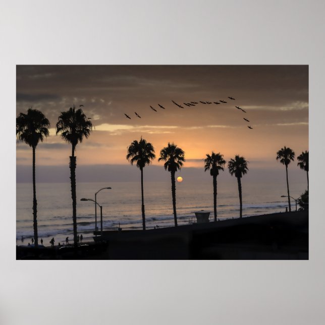 Póster Oceanside, California (Estados Unidos de América) (Frente)