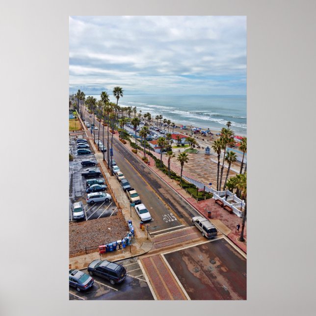 Póster Oceanside, California (Estados Unidos de América) (Frente)