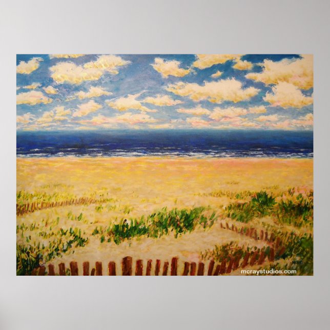 Póster "Oceanview" (Frente)