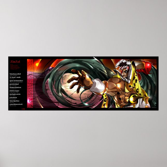 Póster Oceloteotl ingles poster (Frente)