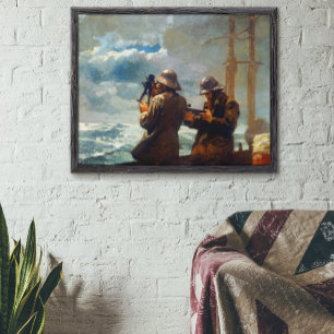 Póster Ocho campanas Winslow Homer 1886