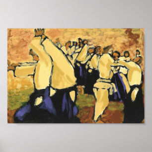 Póster Ochre Aikido Seminar Sketch