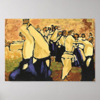 Póster Ochre Aikido Seminar Sketch
