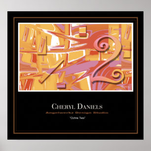 Póster Ochre Two Poster