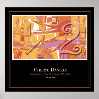 Póster Ochre Two Poster