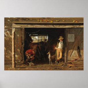 Póster Ocio y trabajo - Poster Bella Artes Frank Mayer