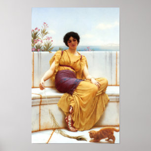 Póster Ociosidad de John William Godward