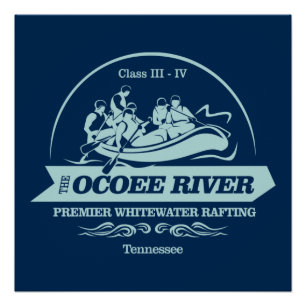 Póster Ocoee River (rafting2)