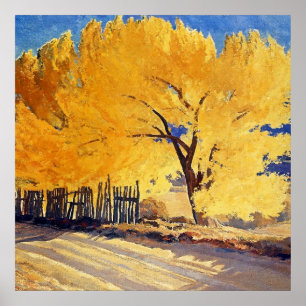 Póster “October Gold” de Maynard Dixon