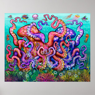 Póster Octopi Poster