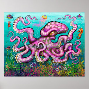 Póster Octopus