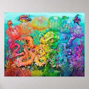 Póster Octopus