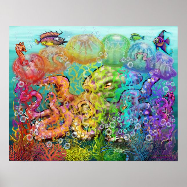 Póster Octopus (Frente)