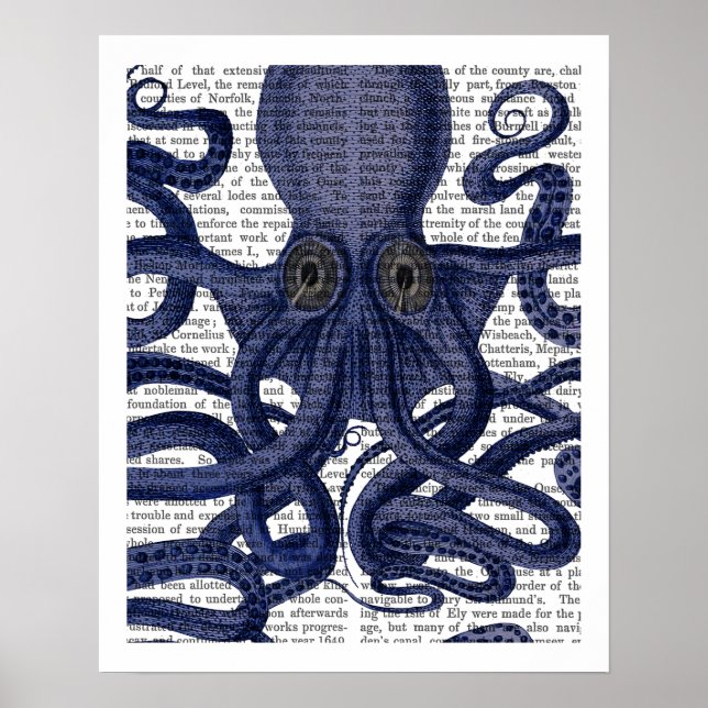 Póster Octopus Arriba (Frente)