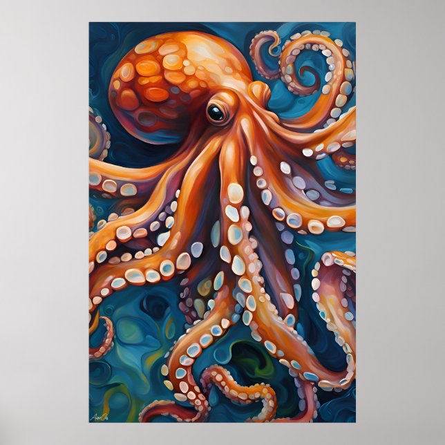 Póster | Octopus | Arte (Frente)