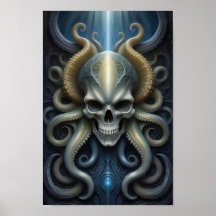 Octopus de Alien Skull - 001 - Fantasy Art
