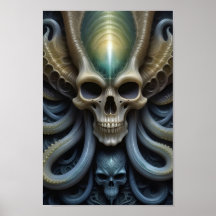 Octopus de Alien Skull - 006 - Fantasy Art