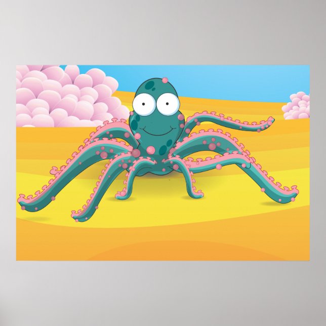 Póster octopusos (Frente)