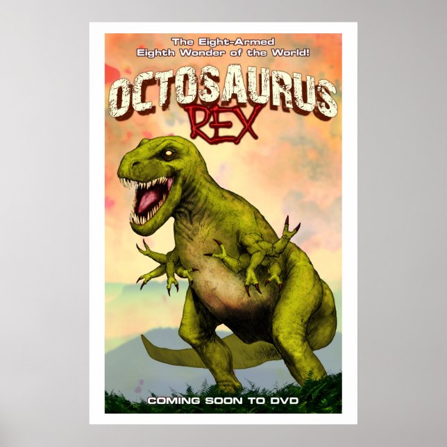 Póster Octosaurus Rex (Frente)