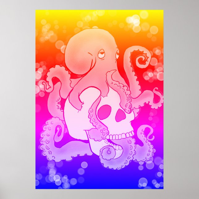 Póster Octoskull (Frente)