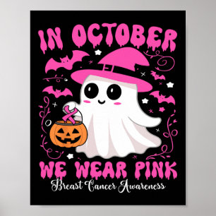 Póster Octubre, Awa, Usamos Cáncer De Mama De Espada Rosa