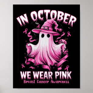 Póster Octubre, Awa, Usamos Cáncer De Mama De Espada Rosa
