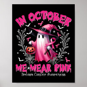 Póster Octubre, Awa, Usamos Cáncer De Mama De Espada Rosa