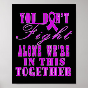 Póster Octubre, Vivimos Una Conciencia Rosa Sobre El Cánc