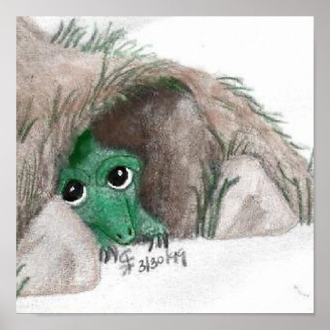 Póster Ocultando dragón (Frente)