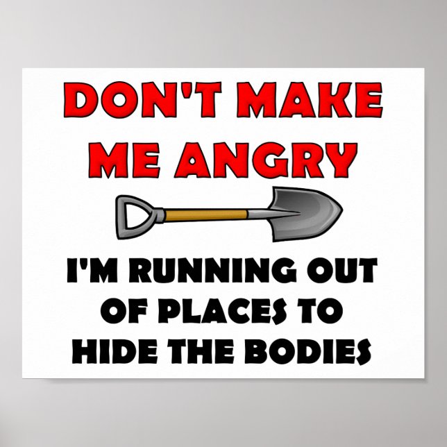 Póster Ocultar el Poster gracioso de los cuerpos (Frente)