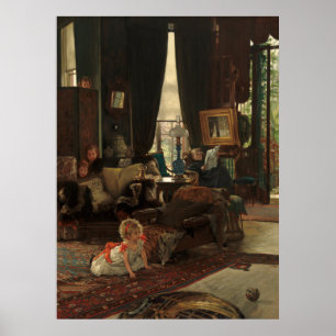 Póster Ocultar y buscar - James Tissot Bella Artes