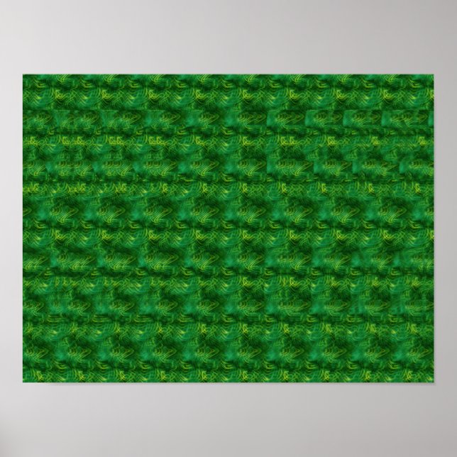 Póster oculto de Keep Calm en estereograma 3D (Frente)