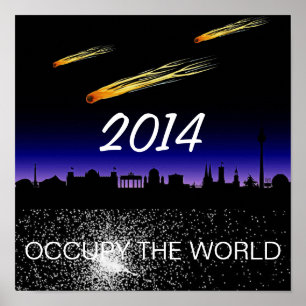 PÓSTER OCUPAR EL MUNDO 2014