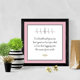 Póster Oda a amar a la Poster por la poeta Adiela Akoo