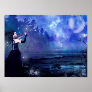 Póster Oda a la Luna