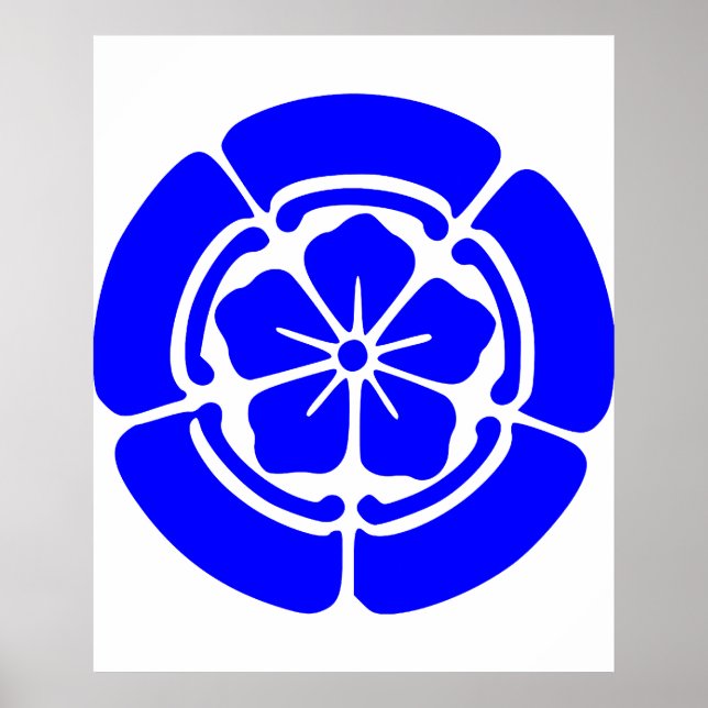 Póster Oda Kamon, Japón (Frente)