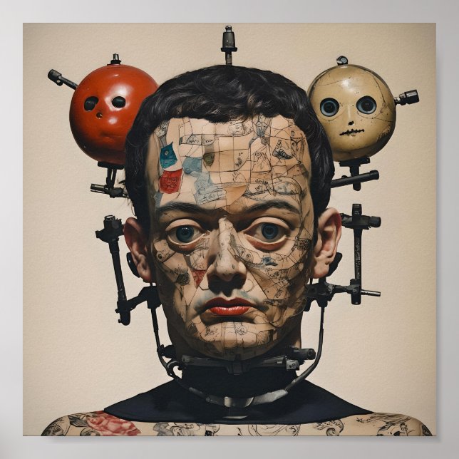 Póster Odd Doll Surrealist AI image 010 P (Frente)