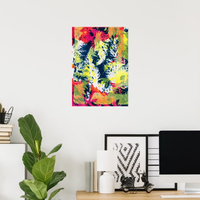 Póster Odenwälder Dschungel (Oficina en casa)