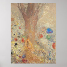 Póster Odilon Redon Buddha en su juventud CC027