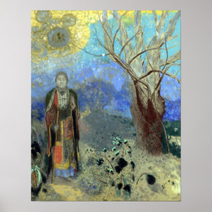 Póster Odilon Redon El Buda