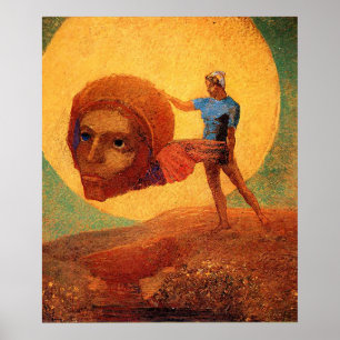 Póster Odilon Redon - Figura, pintura famosa,